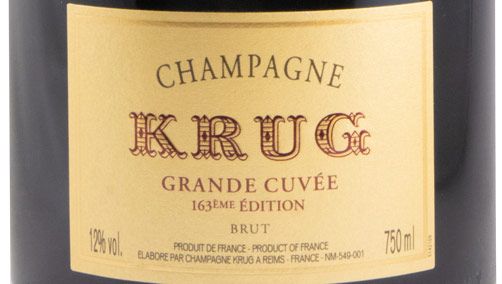 Champagne Krug 163ème Édition Grande Cuvée Bruto