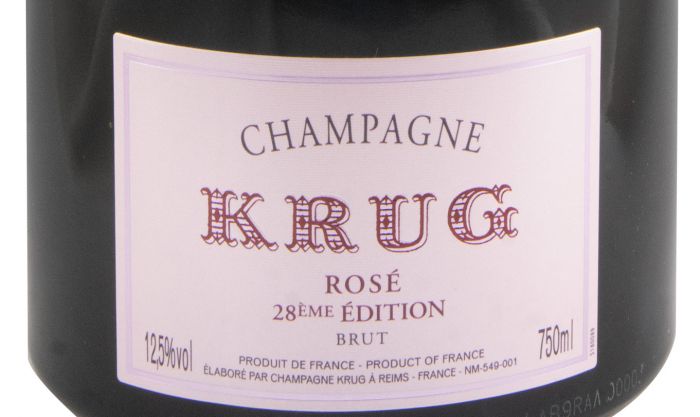 Champagne Krug 28ème Édition Bruto rosé