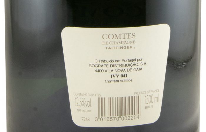 2013 Champagne Taittinger Comtes Blanc de Blanc Bruto 1,5L