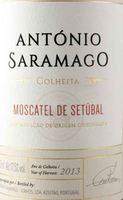 2013 Moscatel de Setúbal António Saramago
