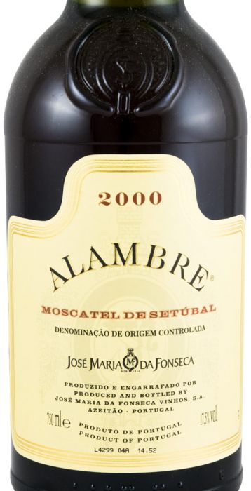 2000 Moscatel de Setúbal José Maria da Fonseca Alambre