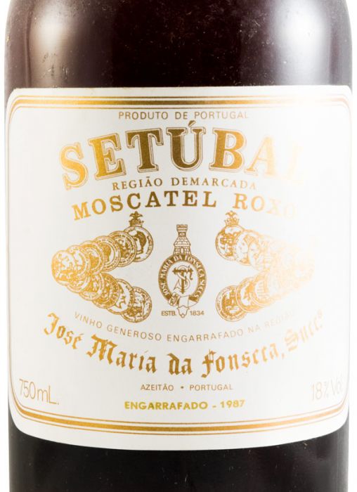 Moscatel Roxo de Setúbal José Maria da Fonseca 20 years (bottled in 1987)