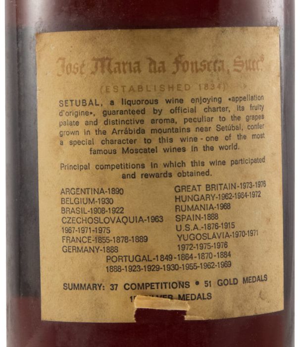 1950 Moscatel de Setúbal José Maria da Fonseca