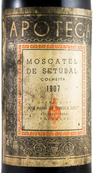 1907 Moscatel de Setúbal José Maria da Fonseca Apoteca