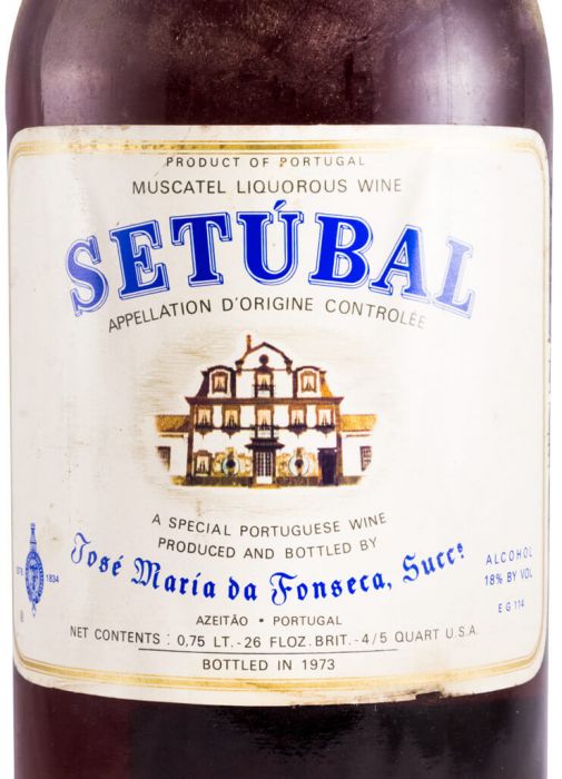 Moscatel de Setúbal José Maria da Fonseca 25 years (bottled in 1973)
