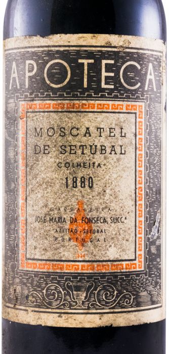 1880 Moscatel de Setúbal José Maria da Fonseca Apoteca