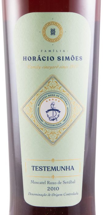 Conjunto Moscatel Roxo de Setúbal Horácio Simões Costa a Costa e Testemunho 2x50cl