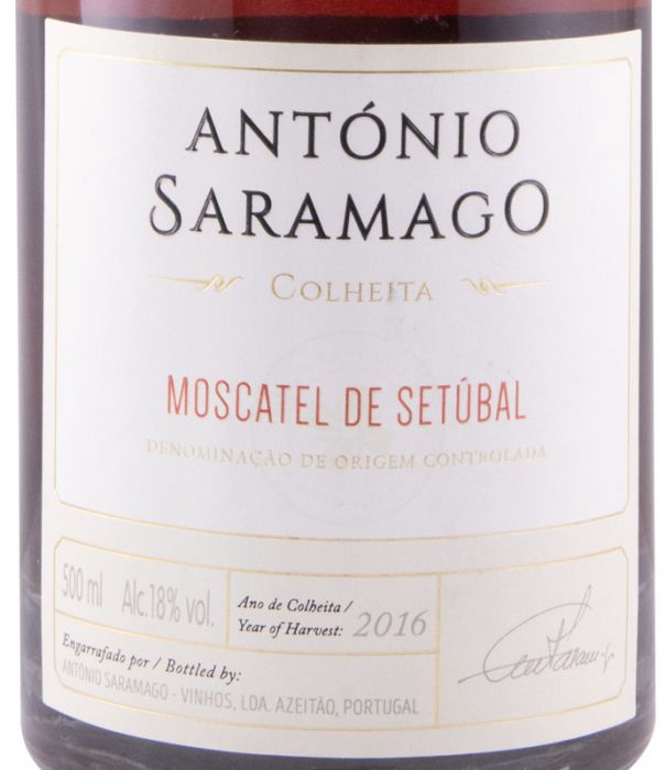 2016 Moscatel de Setúbal António Saramago 50cl