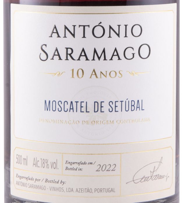 Moscatel de Setúbal António Saramago 10 anos 50cl