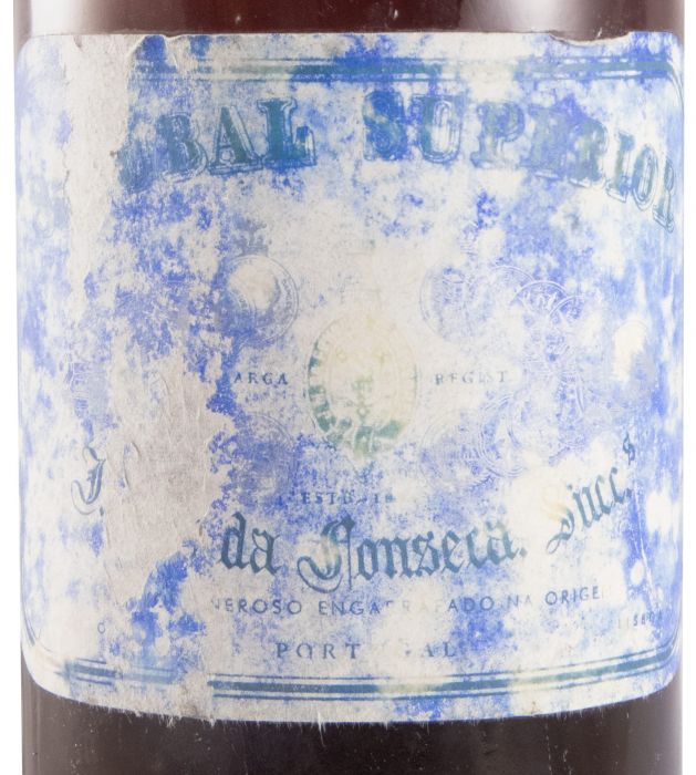 1927 Moscatel de Setúbal José Maria da Fonseca (damaged label)