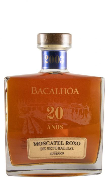 2003 Moscatel Roxo de Setúbal Bacalhôa 20 anos Superior 50cl