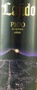 2002 Liqueur Wine Lajido Pico Dry 50cl