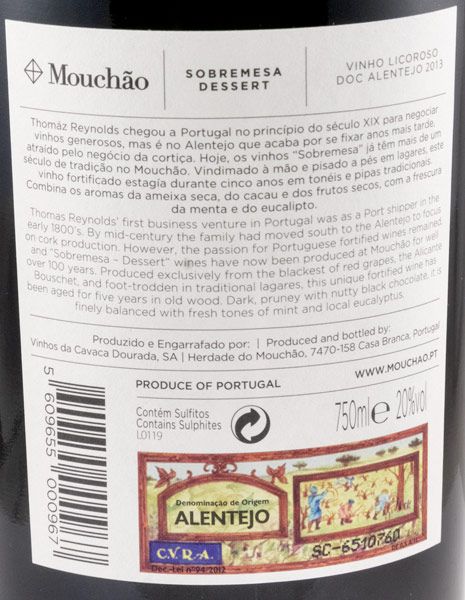 2013 Vinho de Sobremesa Mouchão Tonel Aged