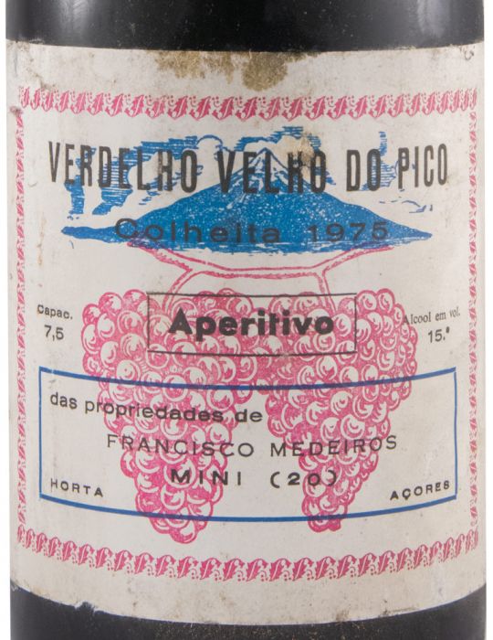 1975 Aperitivo Francisco Medeiros Verdelho Velho do Pico