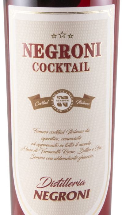 Negroni Cocktail 50cl