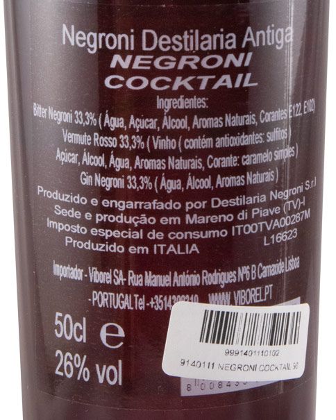 Negroni Cocktail 50cl