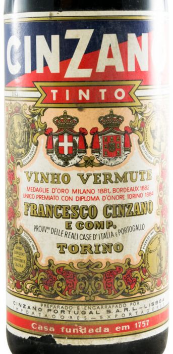 Cinzano Rosso (garrafa antiga)