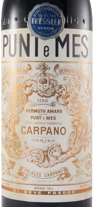 Vermouth Carpano Punt E Mes (white label) 1L