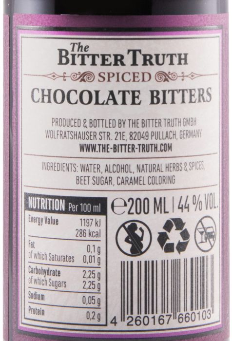 Bitter Truth Chocolate 20cl