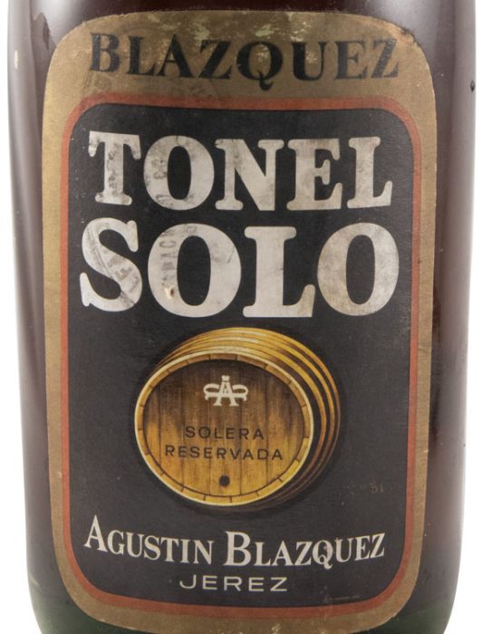 Jerez Agustin Blazquez Tonel Solo Solera Reservada