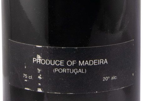 1930 Madeira Veiga França Sercial Solera