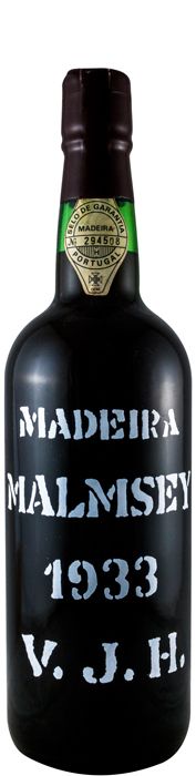 1933 Madeira V.J.H. Malmsey