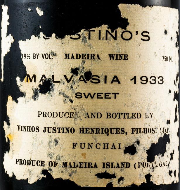 1933 Madeira V.J.H. Malmsey