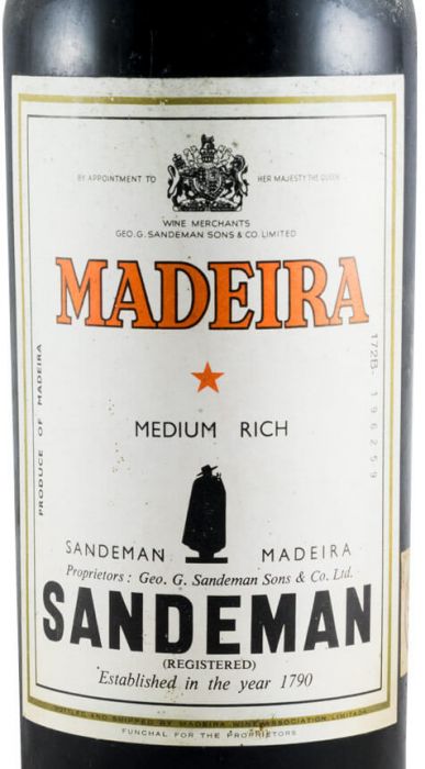 Madeira Sandeman Medium Rich