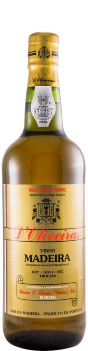 Madeira D'Oliveiras Seco 3 years