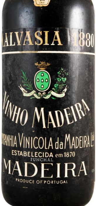 1880 Madeira C.V.M. Malmsey