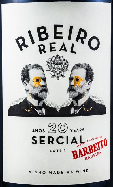 Madeira Barbeito Ribeiro Real Sercial 20 anos
