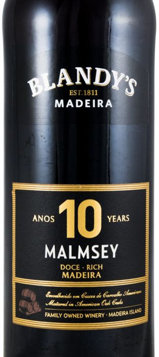 マルムシー10年・ブランディス 50cl マデイラ