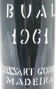 1961 Madeira Cossart Gordon Bual