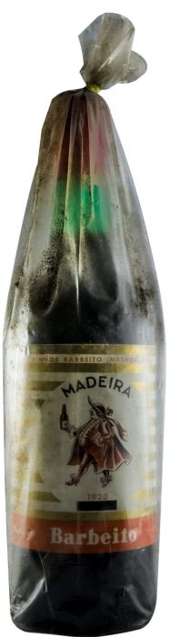 1920 Madeira Barbeito Sercial