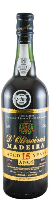 Madeira D'Oliveiras Seco 15 years