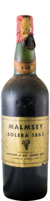 1863 Madeira Leacock's Malmsey Solera