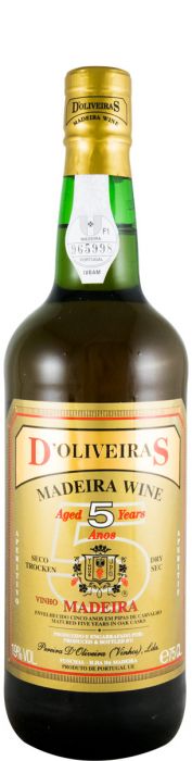 Madeira D'Oliveiras Seco 5 years