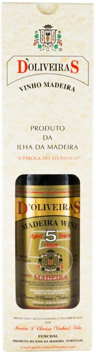 Madeira D'Oliveiras Seco 5 years