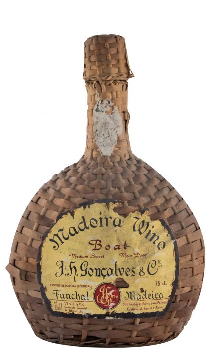 Madeira J.H.Gonçalves Boal (wicker flask)