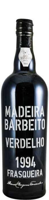1994 Madeira Barbeito Manuel Eugénio Fernandes Verdelho Frasqueira