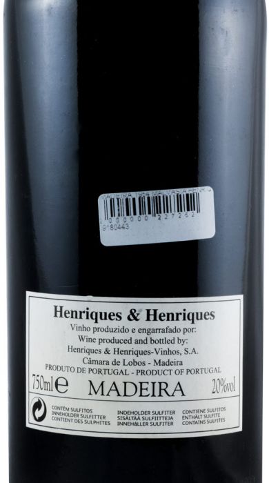 1954 Madeira Henriques & Henriques Malvasia