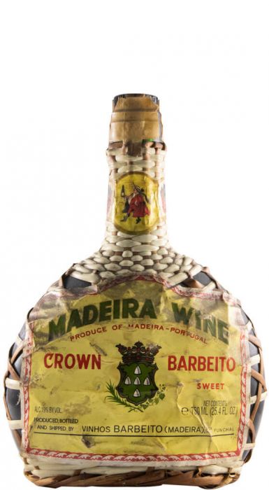 Madeira Barbeito Crown Sweet (wicker flask)