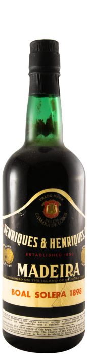 1898 Madeira Henriques & Henriques Boal Solera