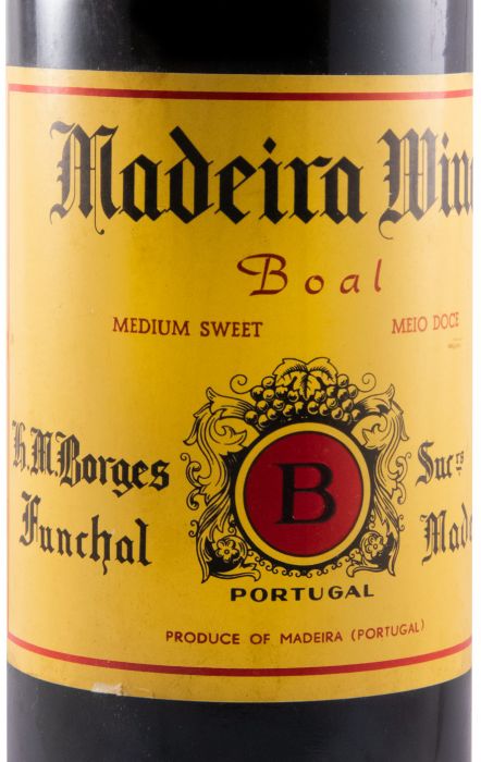 Madeira H. M. Borges Boal Meio Doce