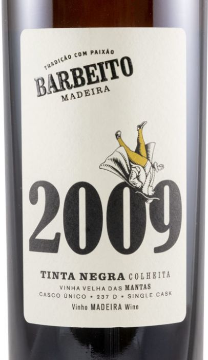 2009 Madeira Barbeito Vinha Velha das Mantas Tinta Negra Colheita 50cl