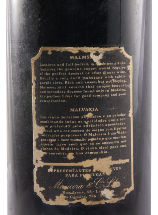 Madeira Funchal Wine Company Macieira Malmsey