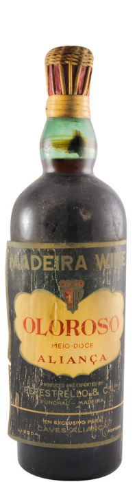 Madeira Aliança Perestrello Oloroso Meio Doce (wicker bottleneck)