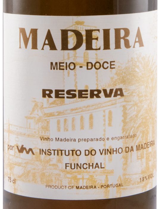 Madeira Instituto do Vinho da Madeira Meio Doce Reserva
