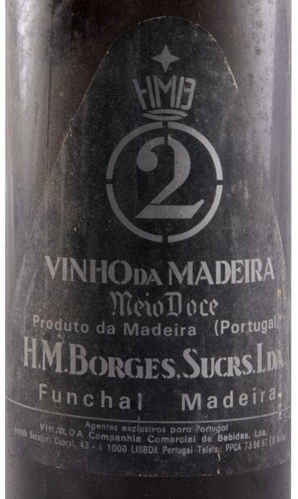 Madeira H. M. Borges N.º 2 Meio Doce