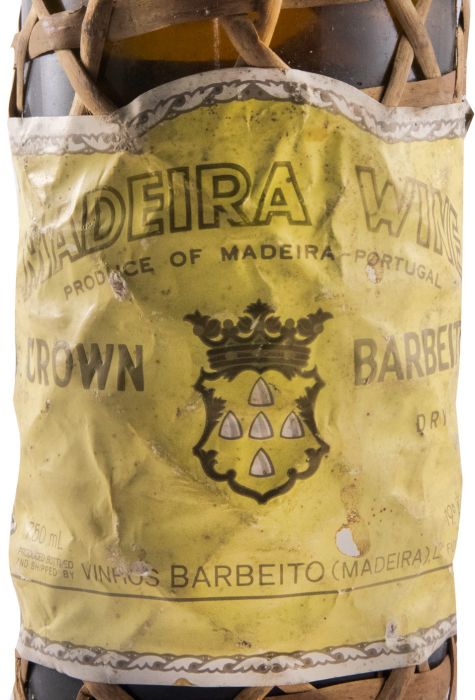 Madeira Barbeito Crown Dry (garrafa empalhada)